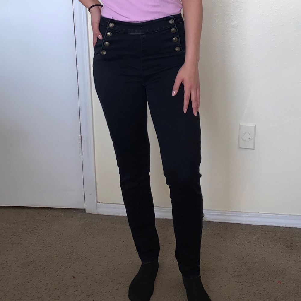 Hight waisted black jeans